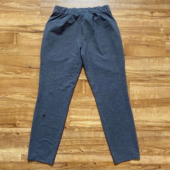 LULULEMON 6 On The Fly Pull On 28" Luxtreme Pants Dark Gray Athleisure Comfort - Picture 6 of 16